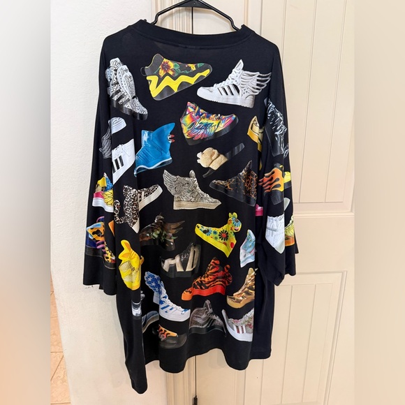 Adidas Originals x Jeremy Scott Archive Dress Tee RARE size XL - Picture 5 of 10